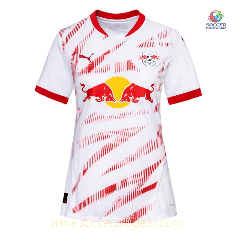 Red Bull Leipzig Home Team Jersey 2024-2025 Season Women