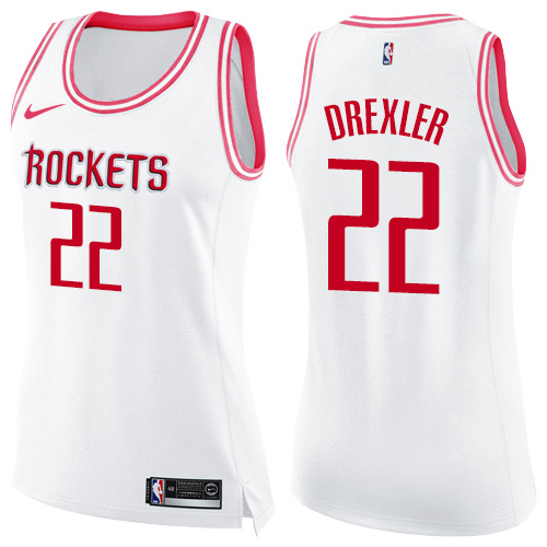 White Nike H. Rockets #22 NBA Jersey Premium Quality Basketball Jersey