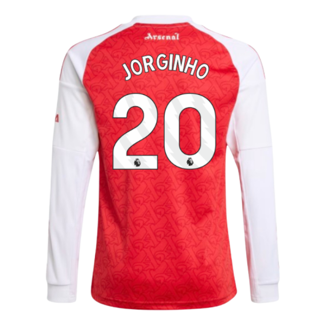 Kids Updated Lightweight Arsenal Home Match Shirt (Jorginho 20)