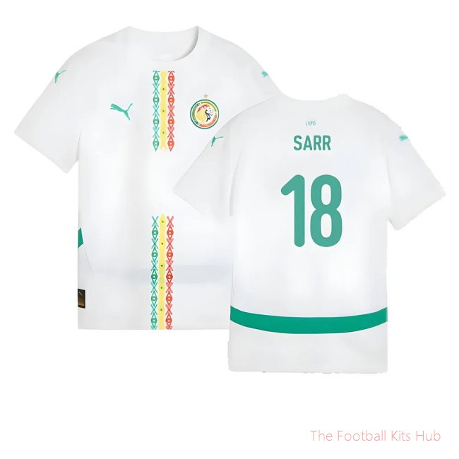 2024-2025 Senegal Home Shirt (Kids) (Sarr 18)