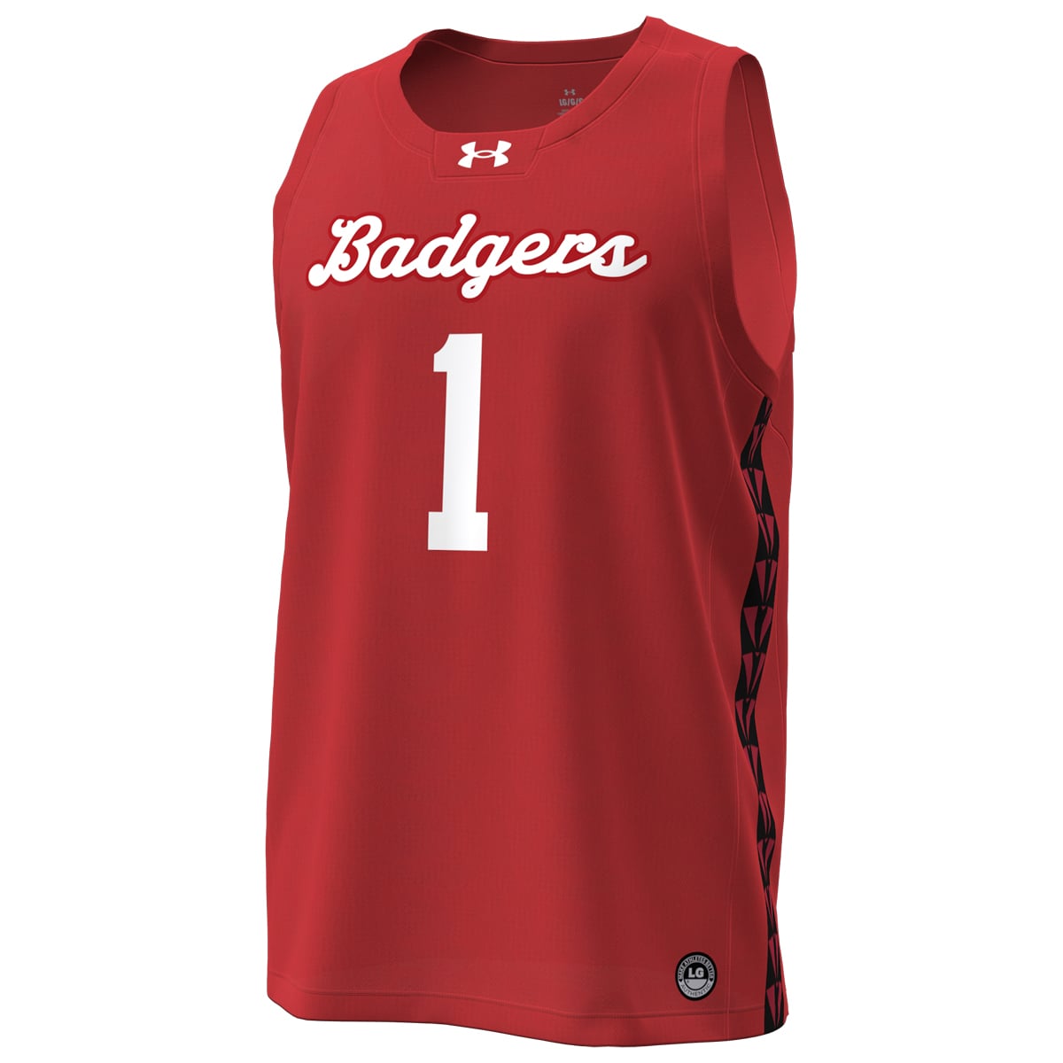 #1 Wisconsin Badgers Under Armour Special Game Replica Basketball Jersey - Red