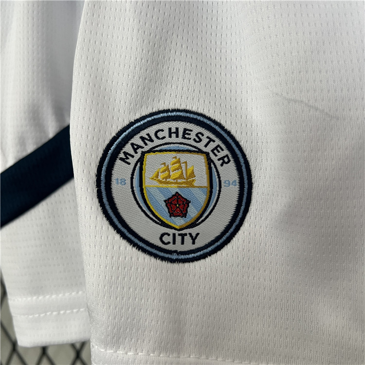 Kids Manchester City 2425 Home Kit ShirtShorts - Official Replica