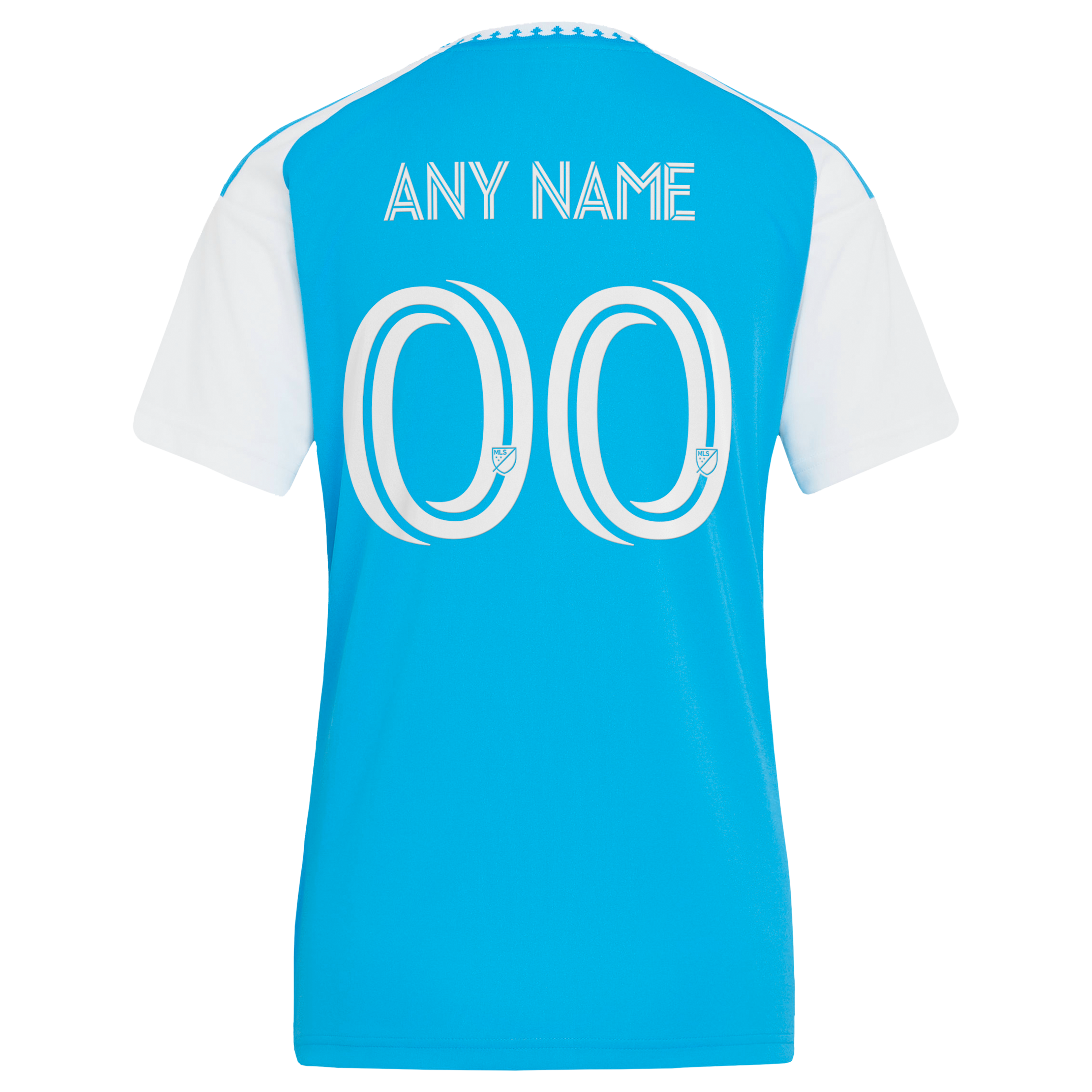 [SJH] Charlotte FC Women's 2026 Carolina Kit: Crowns Up Replica Custom Jersey - Blue