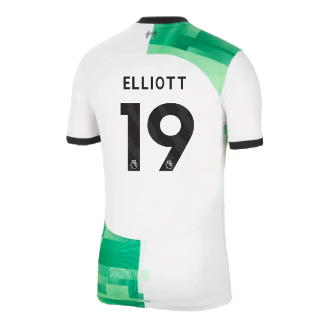 Liverpool Away Football Shirt 2023-20 - Elliott 19 L S