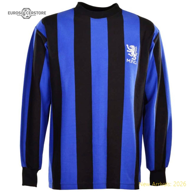 Official Middlesbrough 1970s Away Retro Football Shirt - Premium