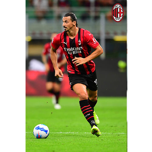 AC Milan Milan Zlatan 2025-2026 UCL Home Jersey – Authentic Shirt