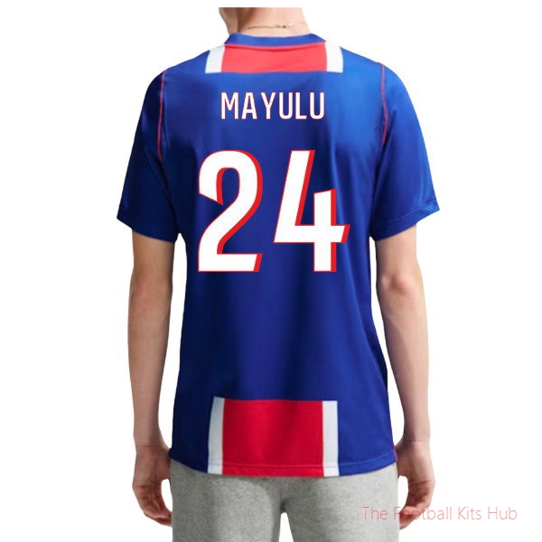 PSG Paris Saint Germain 2026-2027 Home Shirt (Mayulu 24)