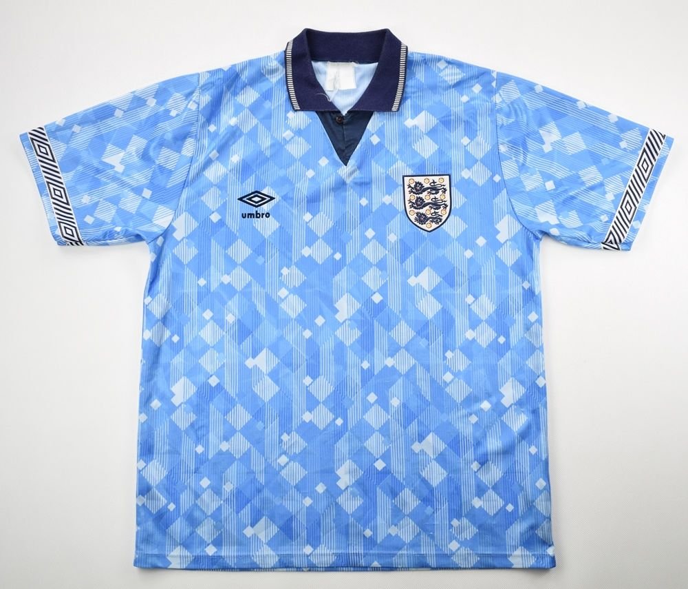 1990 England blue retro kit