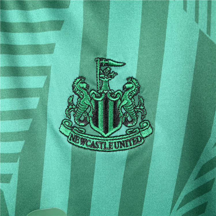 2324 Newcastle United Away Green Soccer Jersey Football Shirt -