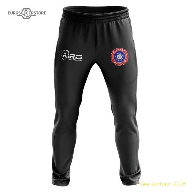 Myanmar Concept Football Training Pants (black) - Official Design
