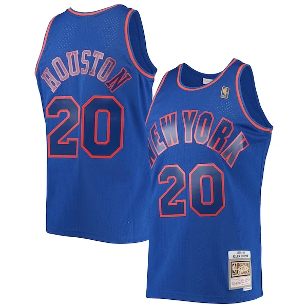 Allan Houston NYK Basketball Jersey - Budget-Friendly - Fan Favorite