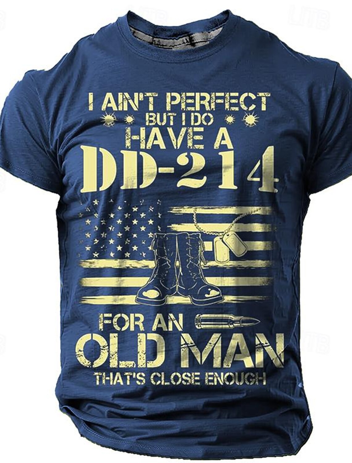 4th of July 2026 250th Memorial Day Men's Graphic Veteran T-Shirt