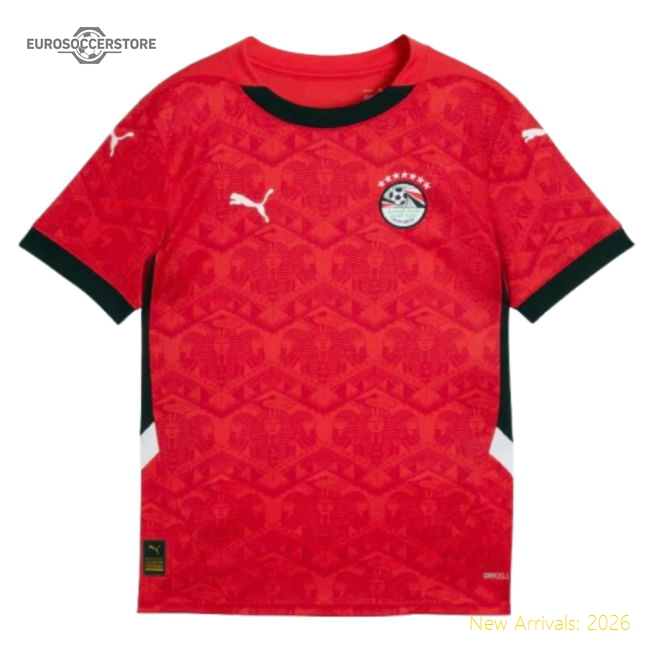 Egypt Kids 20242025 Home Jersey  Durable Moisturewicking