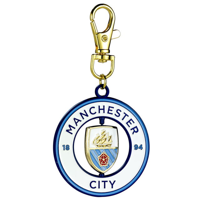 Men's Manchester City FC Spinner Bag Charm