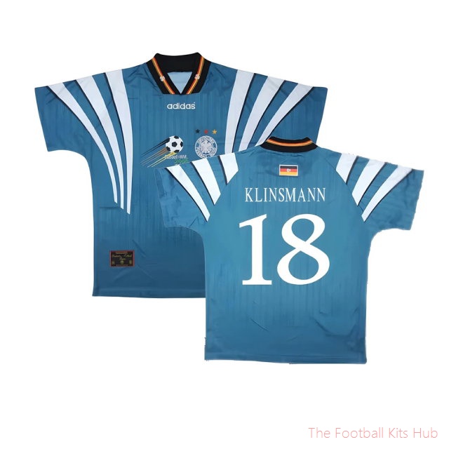 Germany 1996-98 Away Shirt ((Very Good) S) (Klinsmann 18)