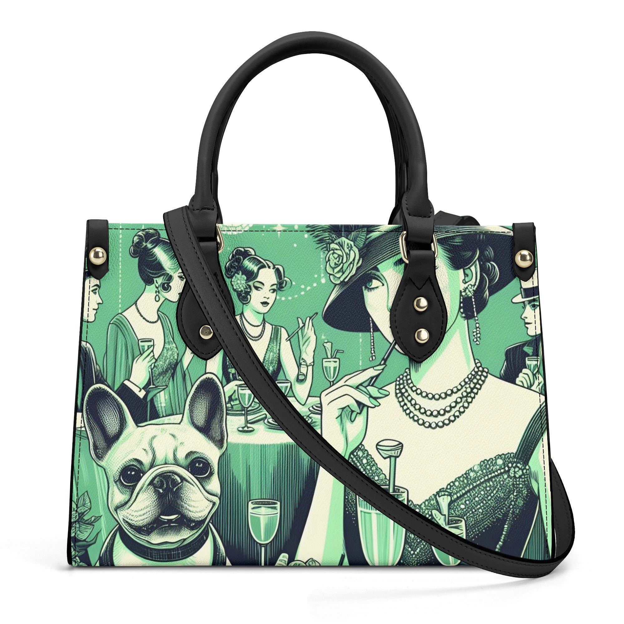 French Bulldog Lover Princess Luxury Women Handbag Gift For Dog Lovers