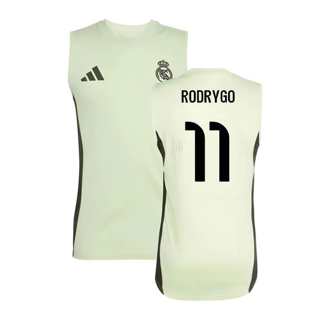 Rodrygo 11 Exclusive Real Madrid Training Rare Jersey 2025-2026 (2)
