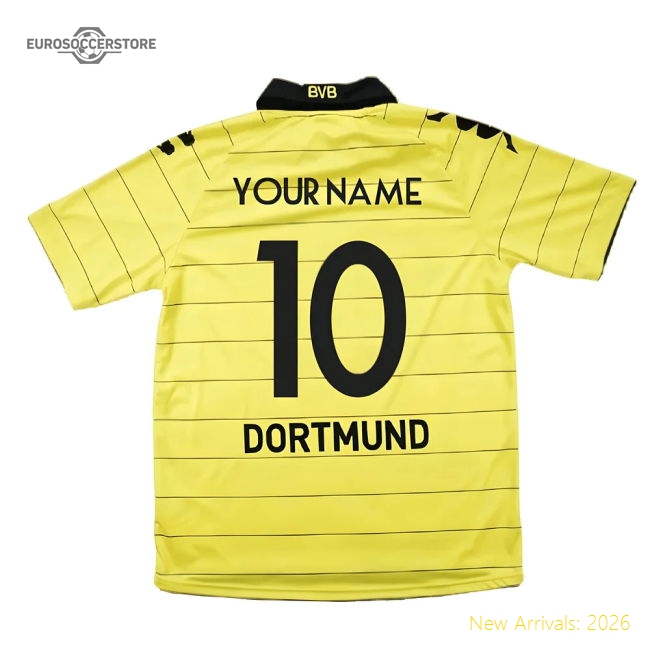 2010-11 Dortmund Borussia Home Jersey Kit (Fine Condition) M) (Your