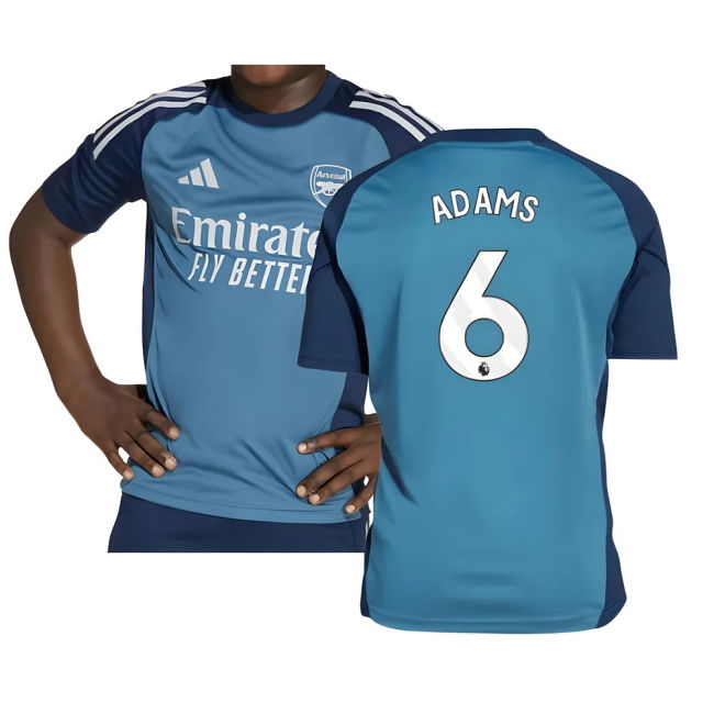 match worn 2025-2026 Arsenal Training Shirt (Blanch Blue) - Kids (A...