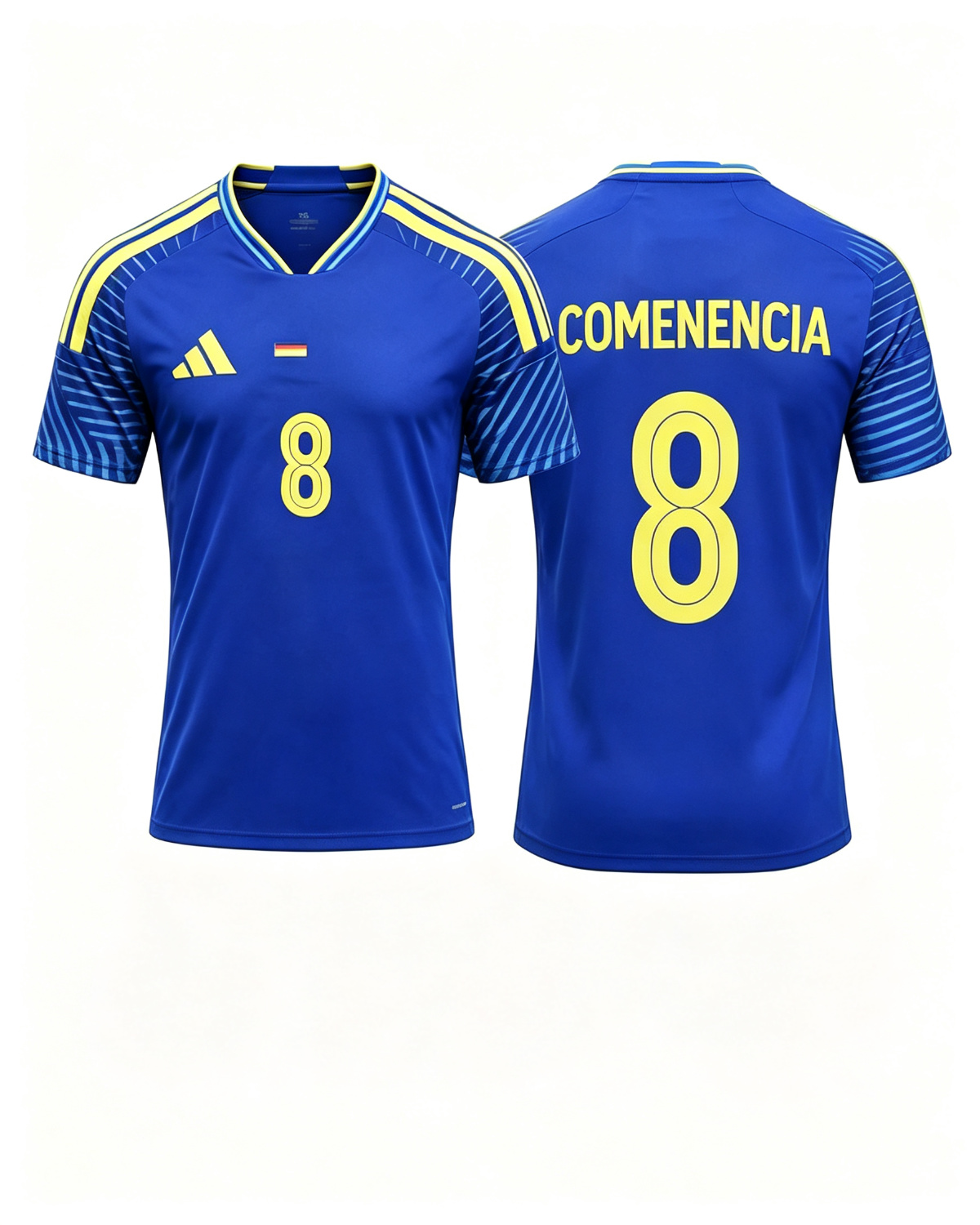 [JGK] Curacao #8 Jurgen Comenencia 2026 World Cup Goal Home Jersey