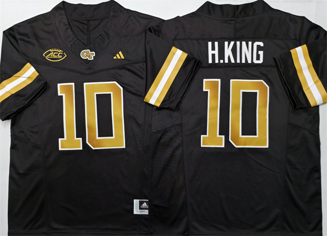 Men's None Black 2024 game jersey Haynes King #10 breathable Jersey