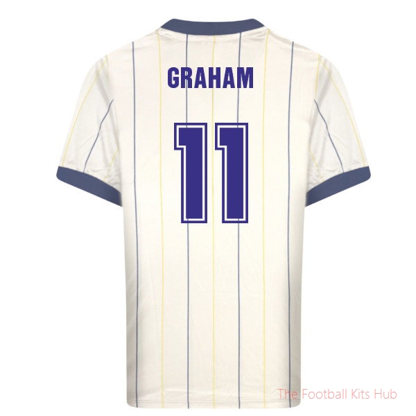 Team Football Leeds United Home 1982 Jersey (Graham 11)
