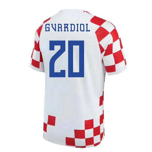Croatia A Team Professional Grade Home Player Jersey