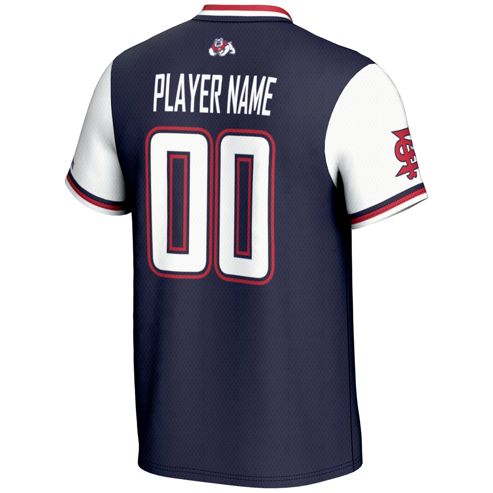 [NJP] Fresno State Bulldogs GameDay Greats Youth NIL Pick-A-Player Lightweight Softball Jersey - Navy