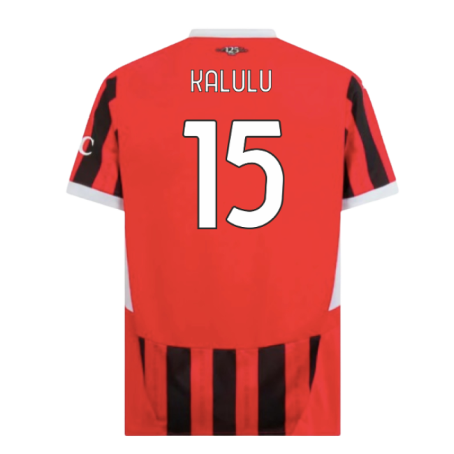 Excellent Rossoneri Home Jersey K. 1 #5 2024-2025 Season (v8)
