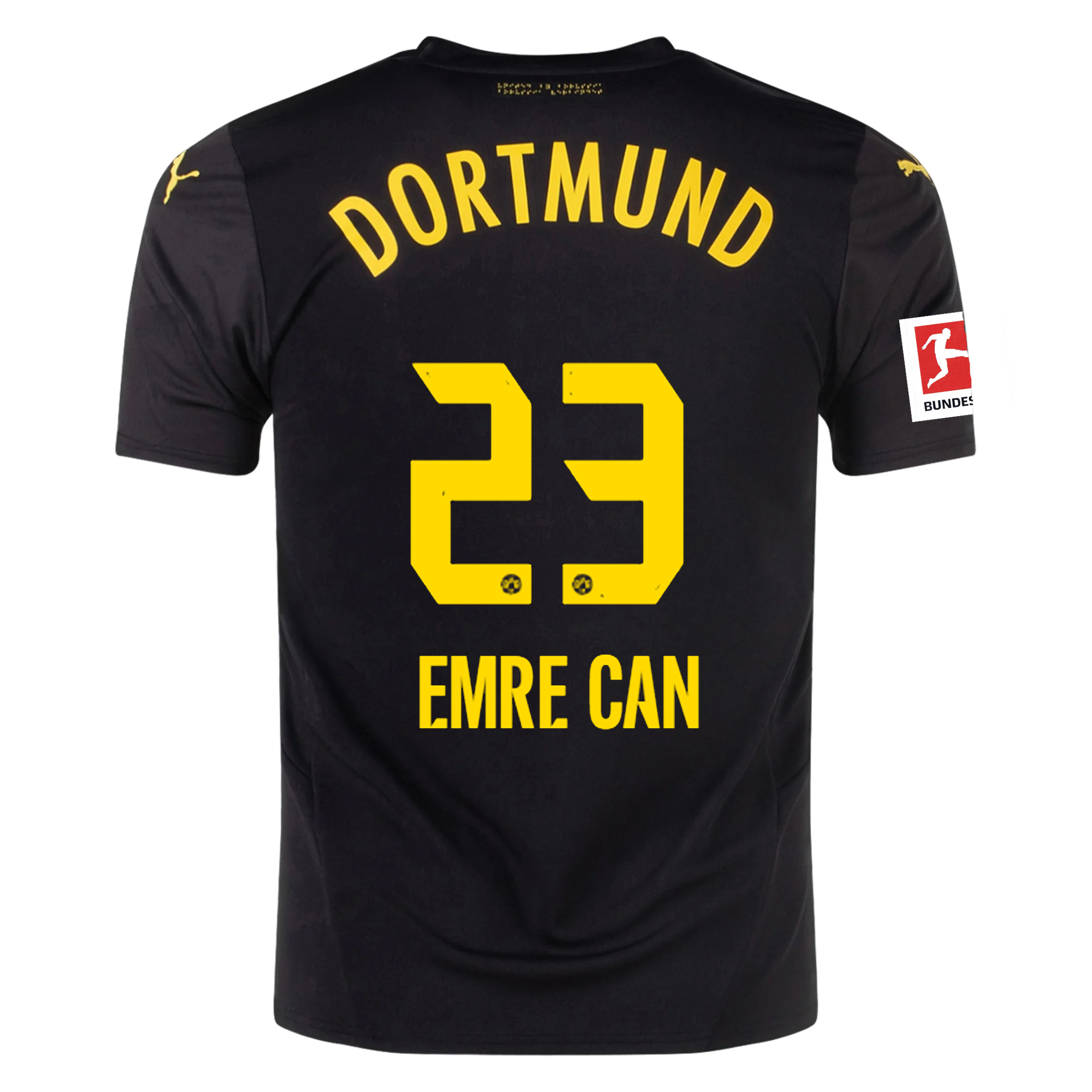 Borussia Dortmund Can 2024-2025 Bun Away Jersey – Authentic Shirt