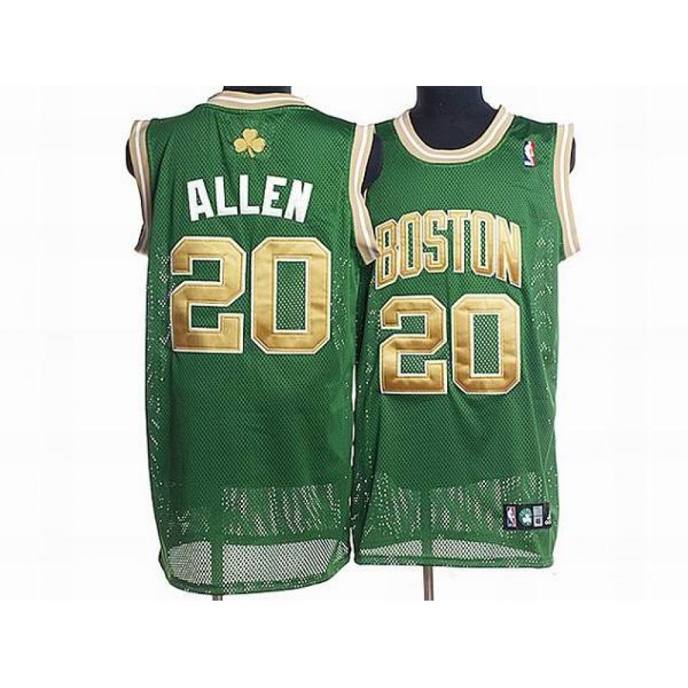 Limited Edition 20 Jersey Green - - Basketball Fan Gear