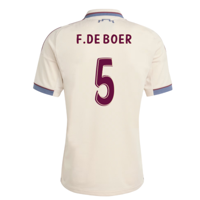 Official De Boer #5 2025-2026 Season Official Merchandise (v10)