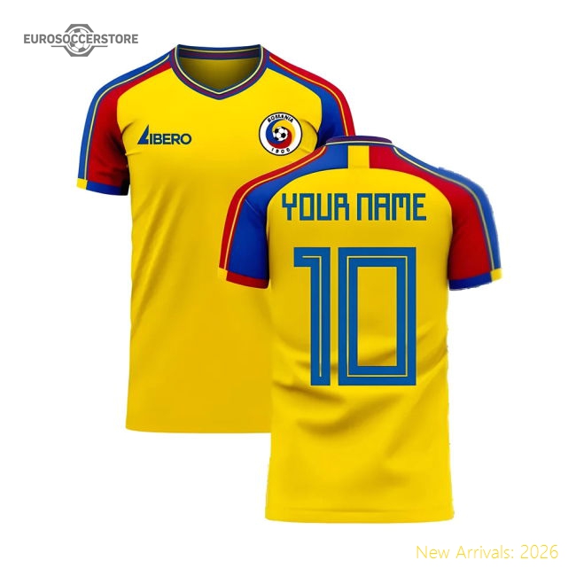 Durable European Team 2025-2026 Home Short Sleeve Shirt