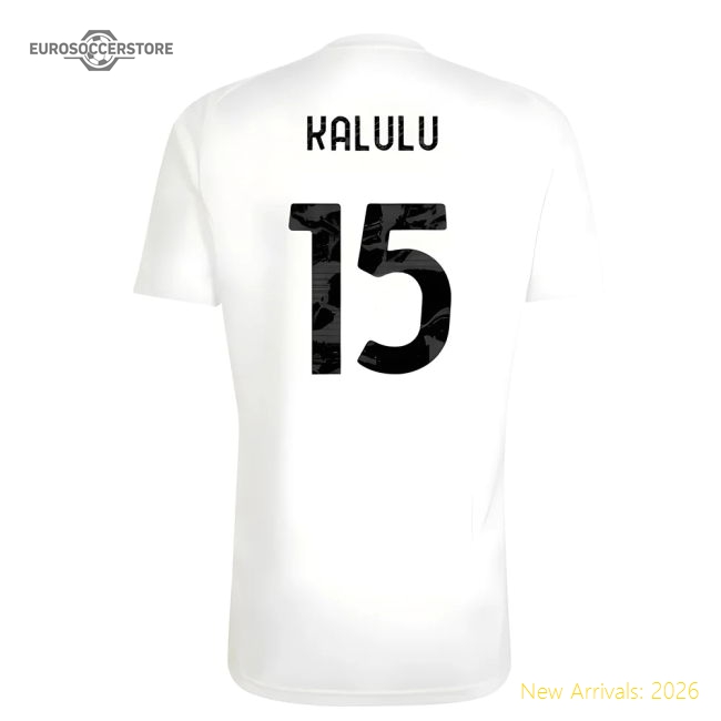 2025-2026 Black And Whites Training Tee (white) (kalulu 15)