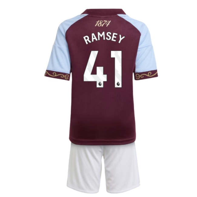 2025-2026 Aston Villa Home Mini Kit (Ramsey 41)