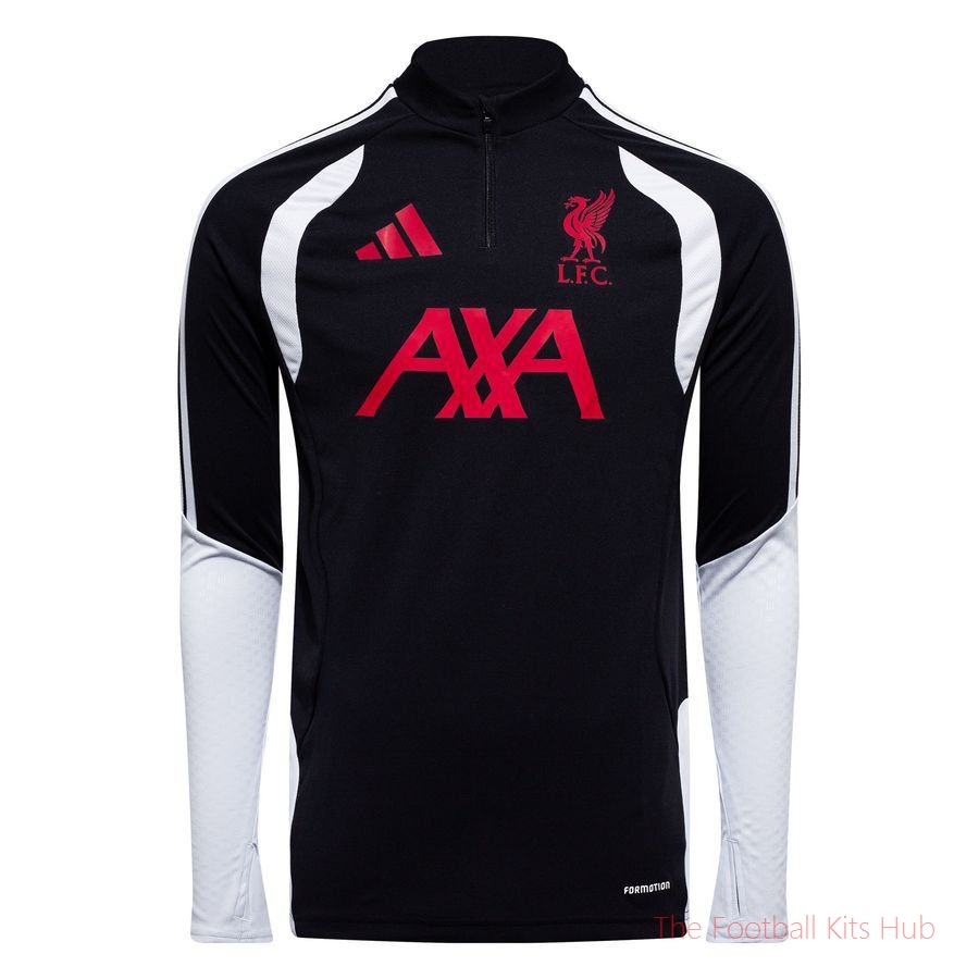 Liverpool Training Shirt Tiro 26 - Black Kids