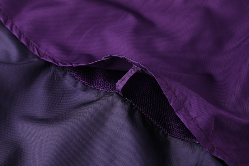 Breathable Man City Manchester City 2019-20 Purple Hoody Jacket