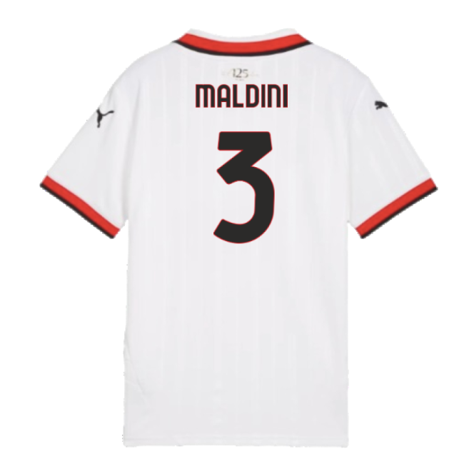 Acm Ac Milan Away Shirt Kids Maldini #3 Elite Performance Devoted ...