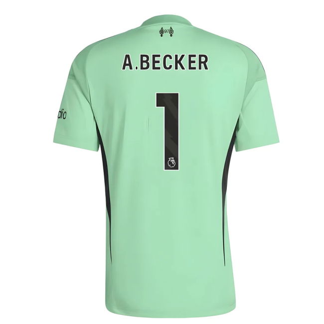 Becker 1 Pro Style Liverpool Home Pro Shirt 2025-2026