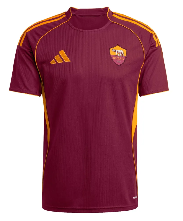 AS Roma's Home Football Jersey for the 25-26 Season