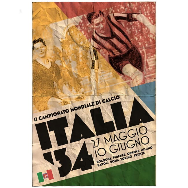 Pennarello: World Cup - Italia 1934 T-Shirt - Royal Holland