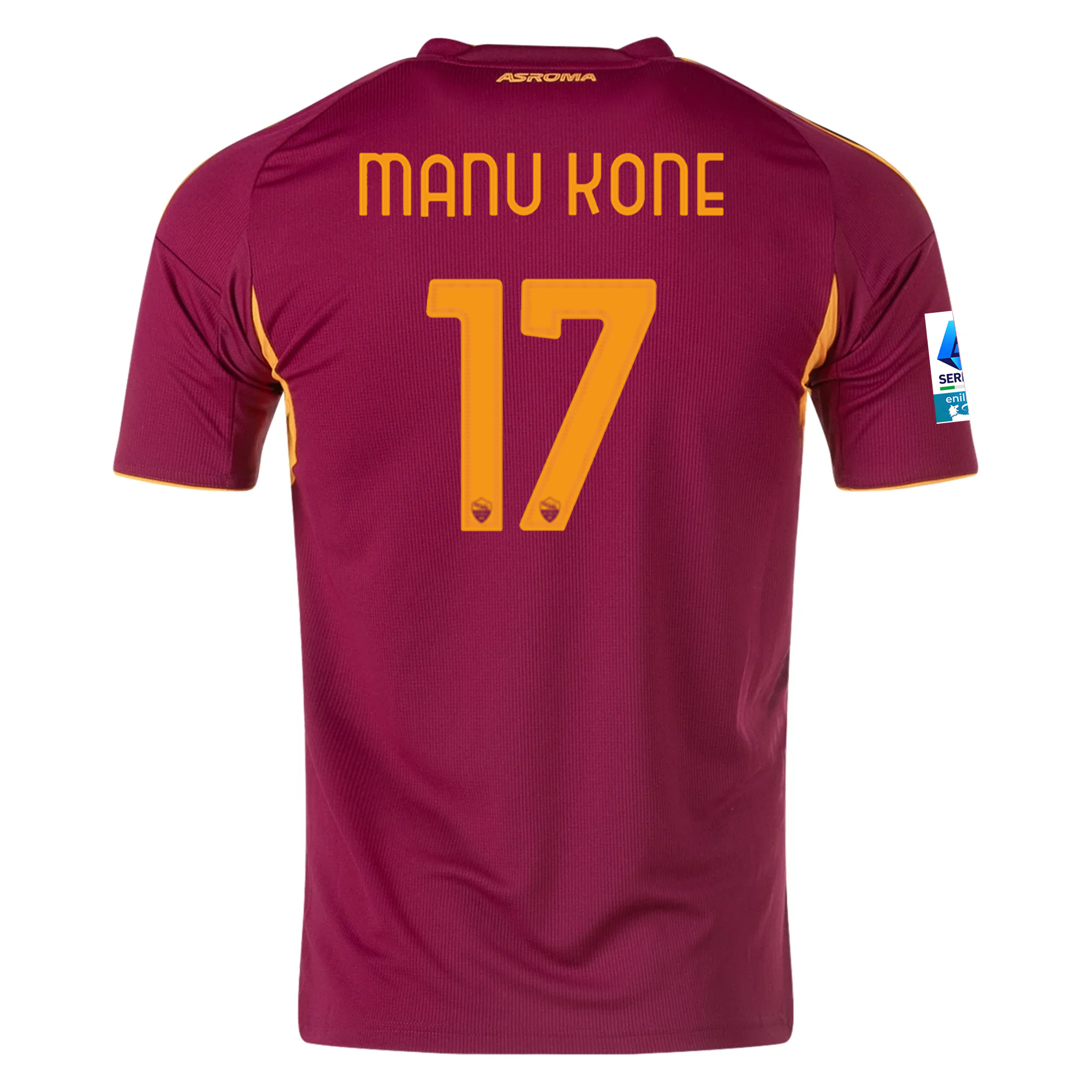 AS Roma Kone 2025-2026 Ser Home Jersey – Authentic Shirt