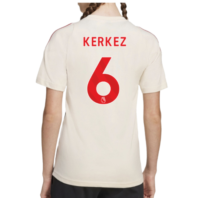 Match Quality Liverpool Liverpool Training Tee White Kids Kerkez #...