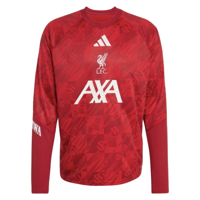 [DDJ] 2026 2027 Liverpool Pre Match Warm Up Top Maroon) Uniform (Active