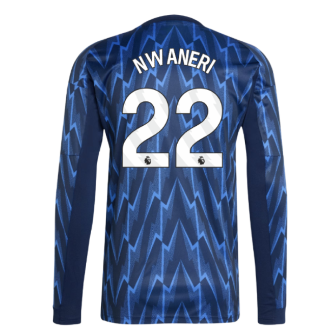 Arsenal 2025-2026 Home Soccer Jersey (Nwaneri 22) | Game Day