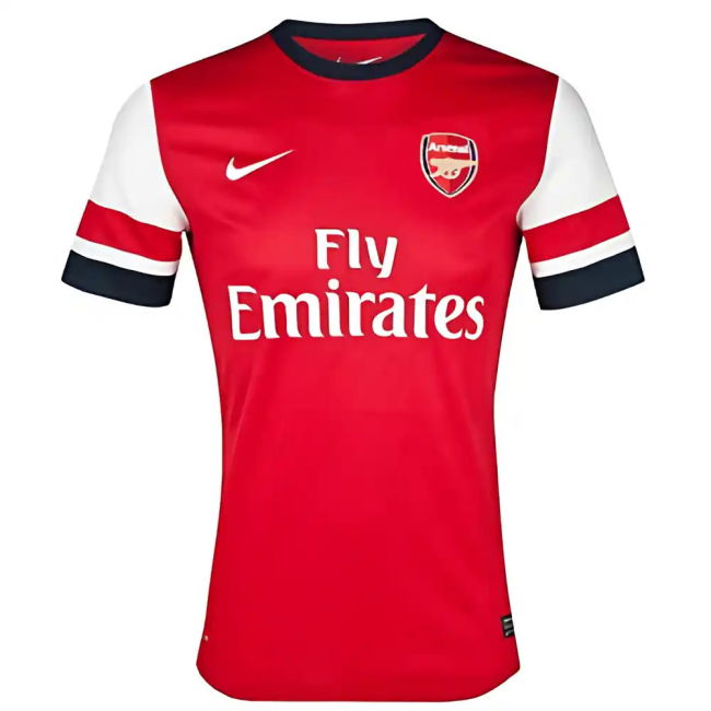 2012-13 Arsenal Home Football Shirt Chamakh Name & Number L M S Kids