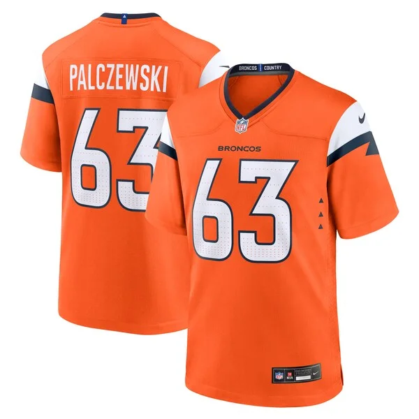 None Game NFL Jersey - Orange | Performance Football Apparel