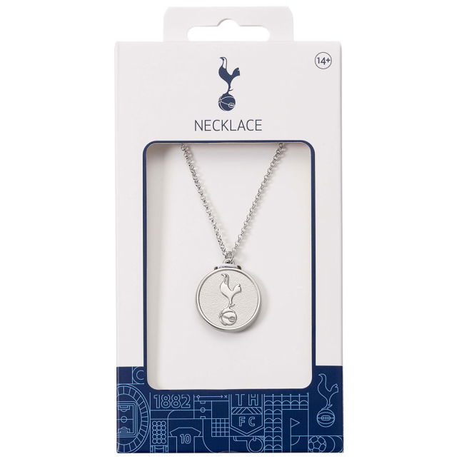 Tottenham Hotspur FC Silver Finish Necklace
