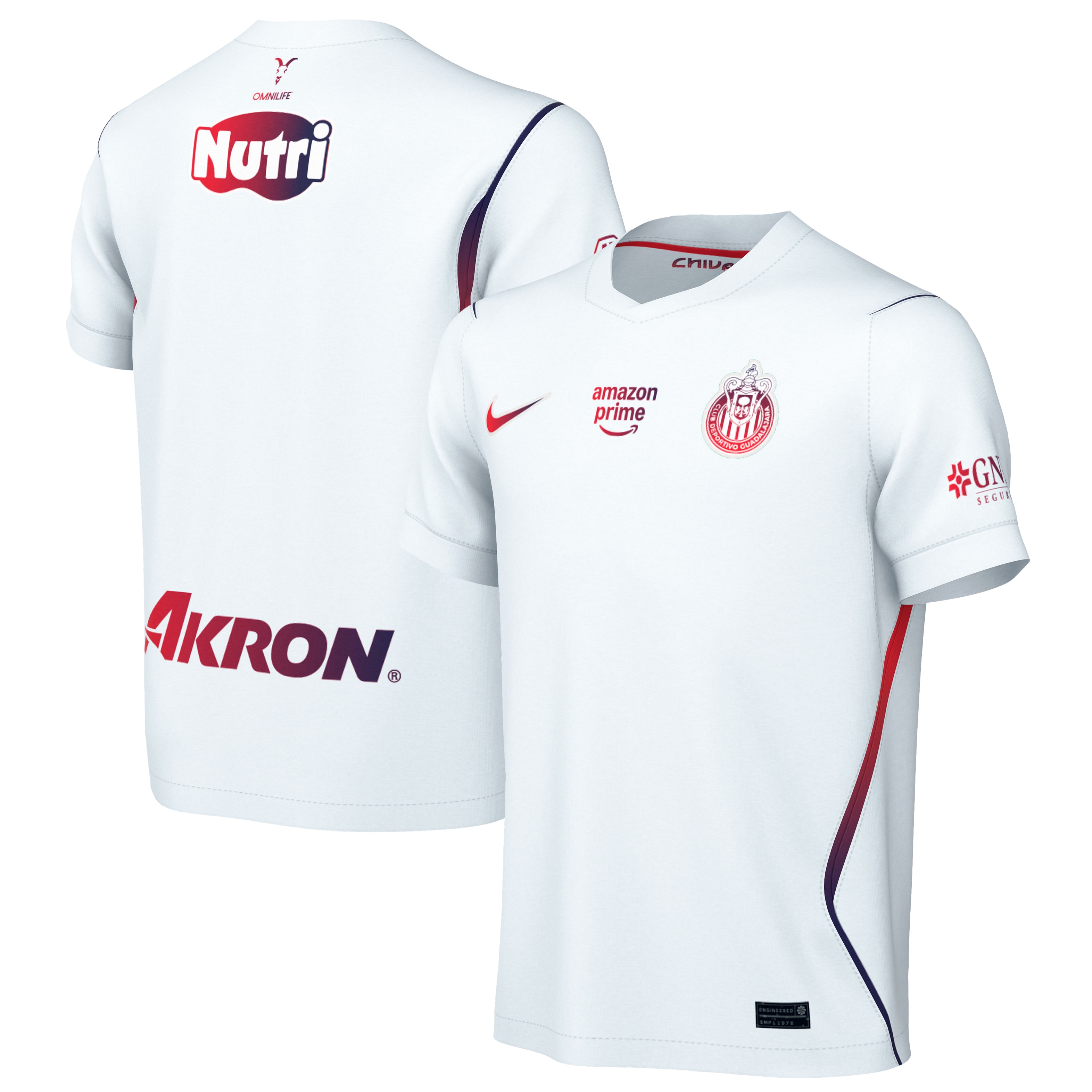 [SJH] Chivas Youth 2026/27 Away Stadium Replica Jersey - White