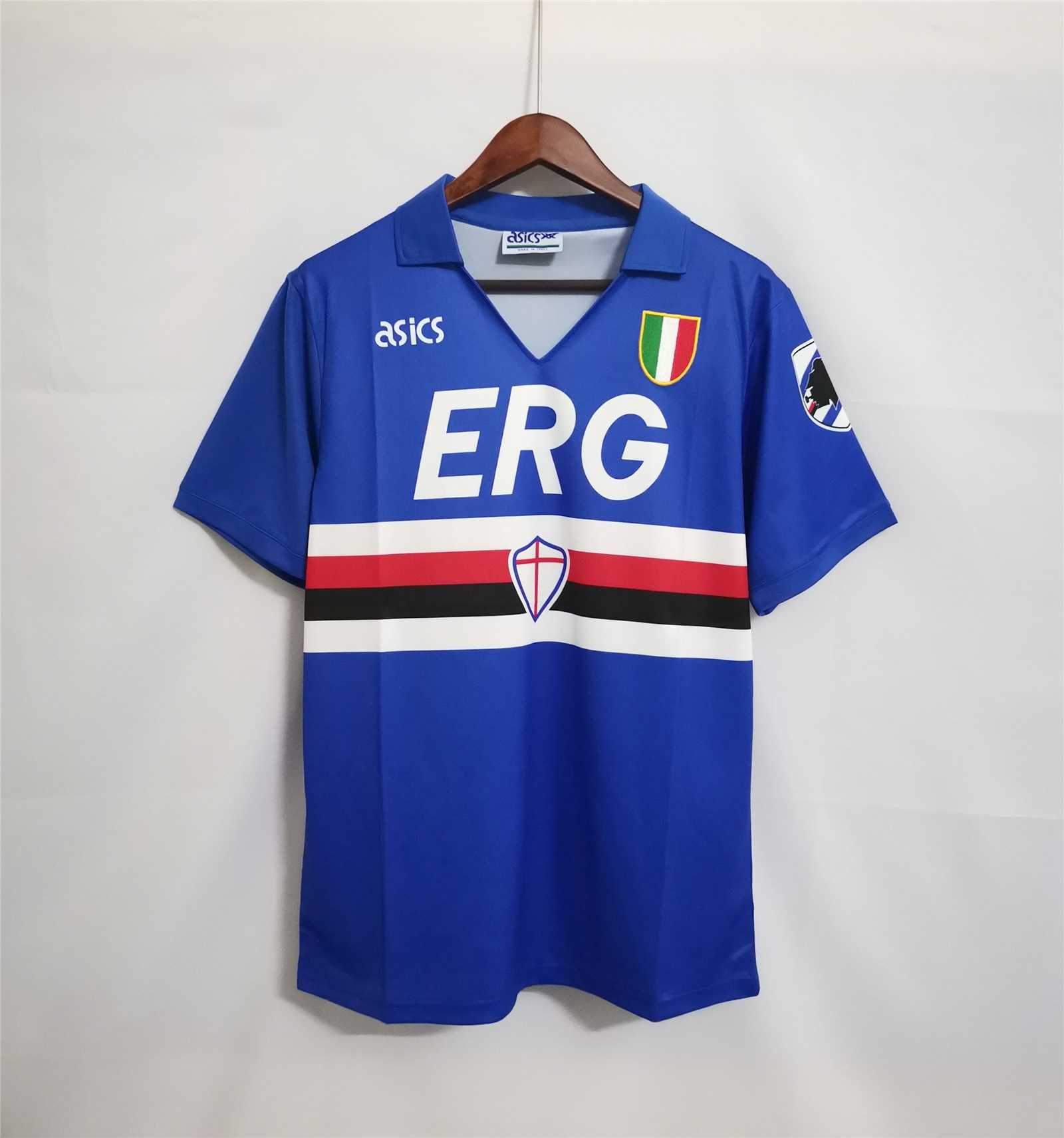 1991/92 Sampdoria Home